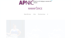Desktop Screenshot of mamafierce.com